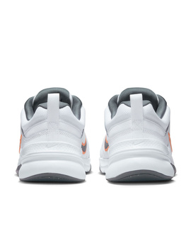 zapatilla nike trainning  DEFY ALL DAY, blanco/gris/naranja