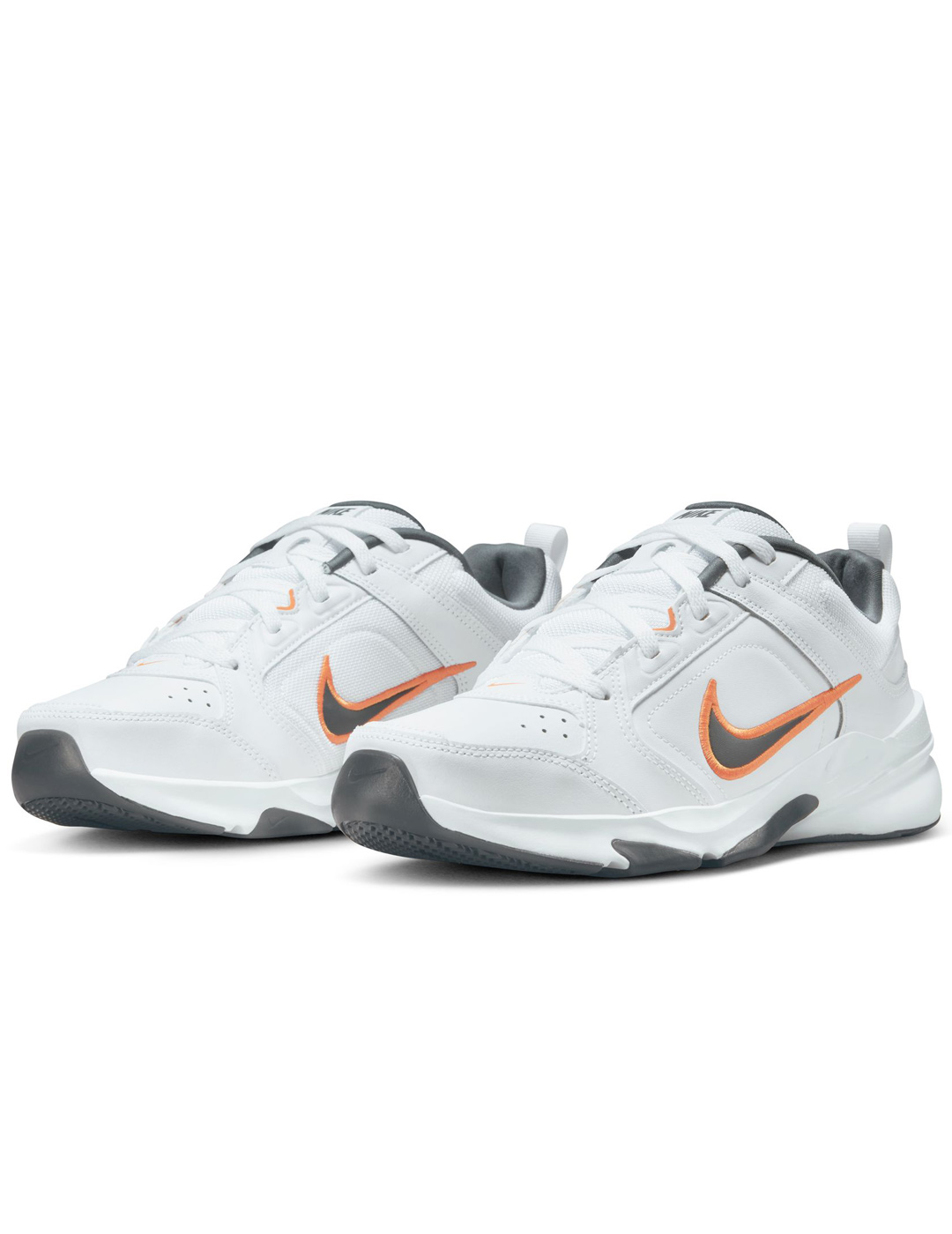 zapatilla nike trainning  DEFY ALL DAY, blanco/gris/naranja