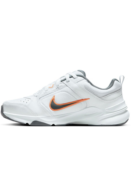 zapatilla nike trainning  DEFY ALL DAY, blanco/gris/naranja