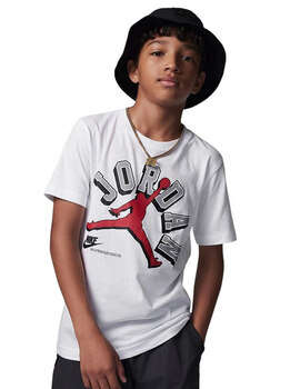 camiseta manga corta JORDAN VARISTY blanco