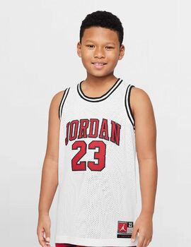 camiseta asas baloncesto JORDAN 23, blanco