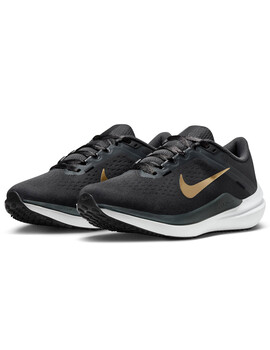 zapatilla running mujer nike  WINFLO 10 , negro/oro