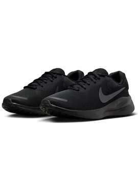 zapatilla running nike  REVOLUTION 7 MEN'S negro/negro