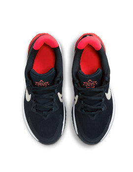 zapatilla running nike junior  STAR RUNNER 4 , marino/blanco/rojo