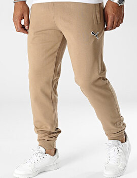 pantalón Puma basico hombre con puño, tostado