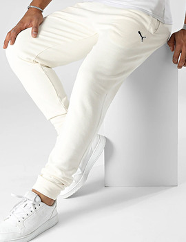 pantalón Puma basico hombre con puño, beige