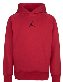 sudadera capucha JORDAN, rojo