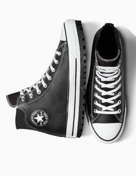 bota converse water resistant CHUCK TAYLOR ALL STAR CITY , negro