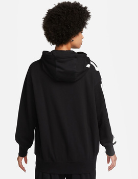 sudadera abierta nike mujer  AIR WOMEN'S OVERSIZED, negro