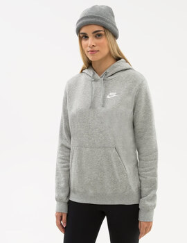 sudadera nike mujer  SPORTSWEAR CLUB FLEECE gris