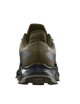 zapatilla GORE-TEX salomon, hombre  ALPHACROSS 5 , verde