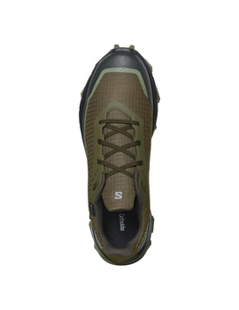 zapatilla salomon hombre  ALPHACROSS 5 Gore-tex, verde