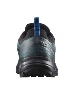 zapatilla salomon  WANDER gore-tex, negro-azul-verde