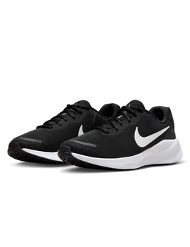 zapatilla running hombre nike  REVOLUTION 7, negro/blanco