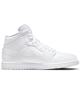 zapatilla AIR JORDAN 1 MID blanco