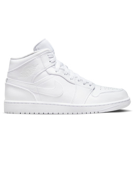 zapatilla AIR JORDAN 1 MID blanco