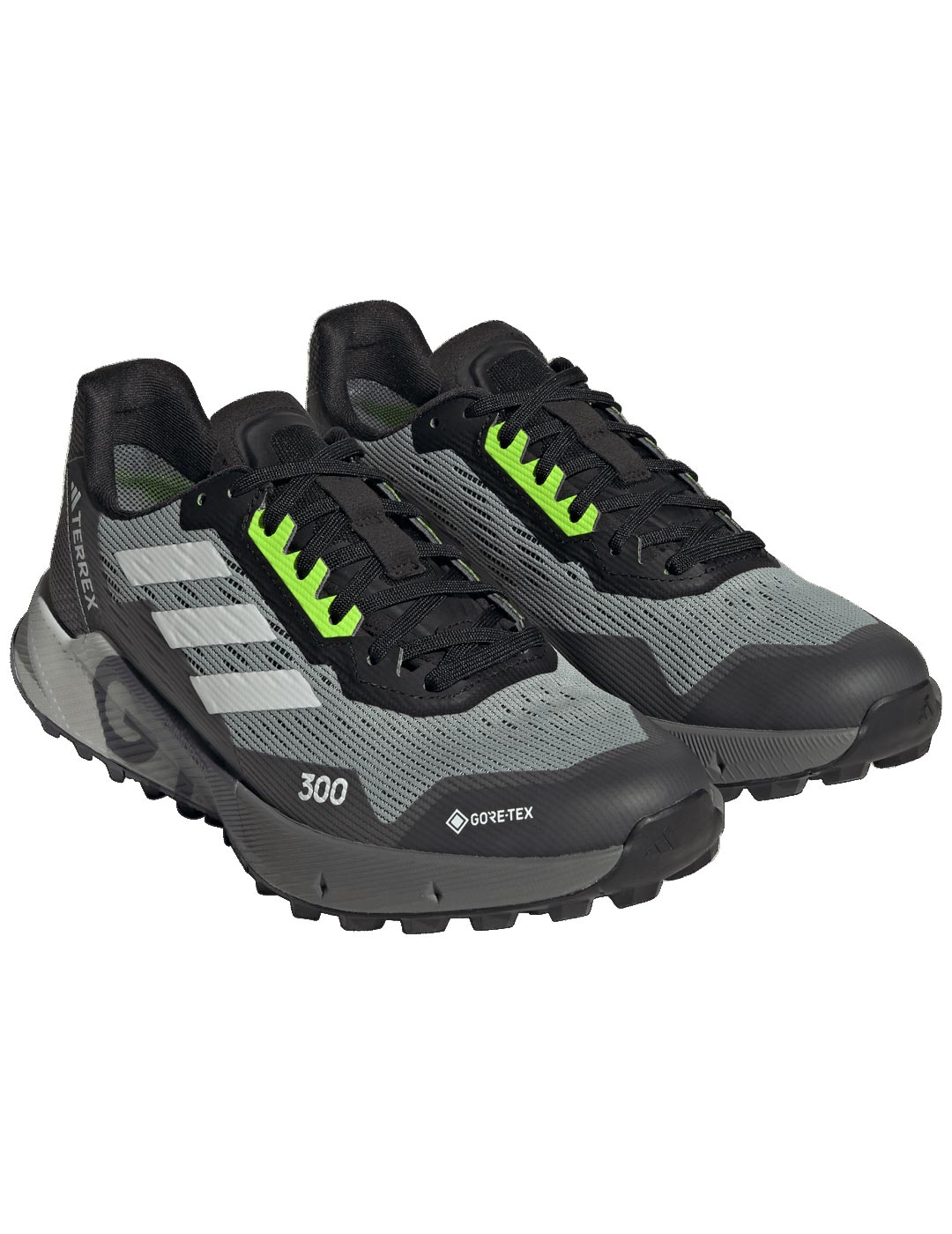 zapatilla adidas gore-tex TERREX AGRAVIC FLOW, gris-lima-malva