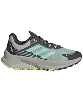 zapatilla adidas gore-tex TERREX SOULSTRIDE FLOW  mujer, veerde-gris