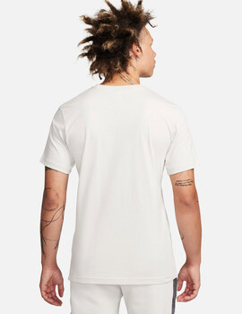 camiseta nike manga corta hombre  SPORTSWEAR beige/gris