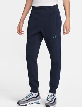 pantalón chandal hombre nike algodón con puño, marino