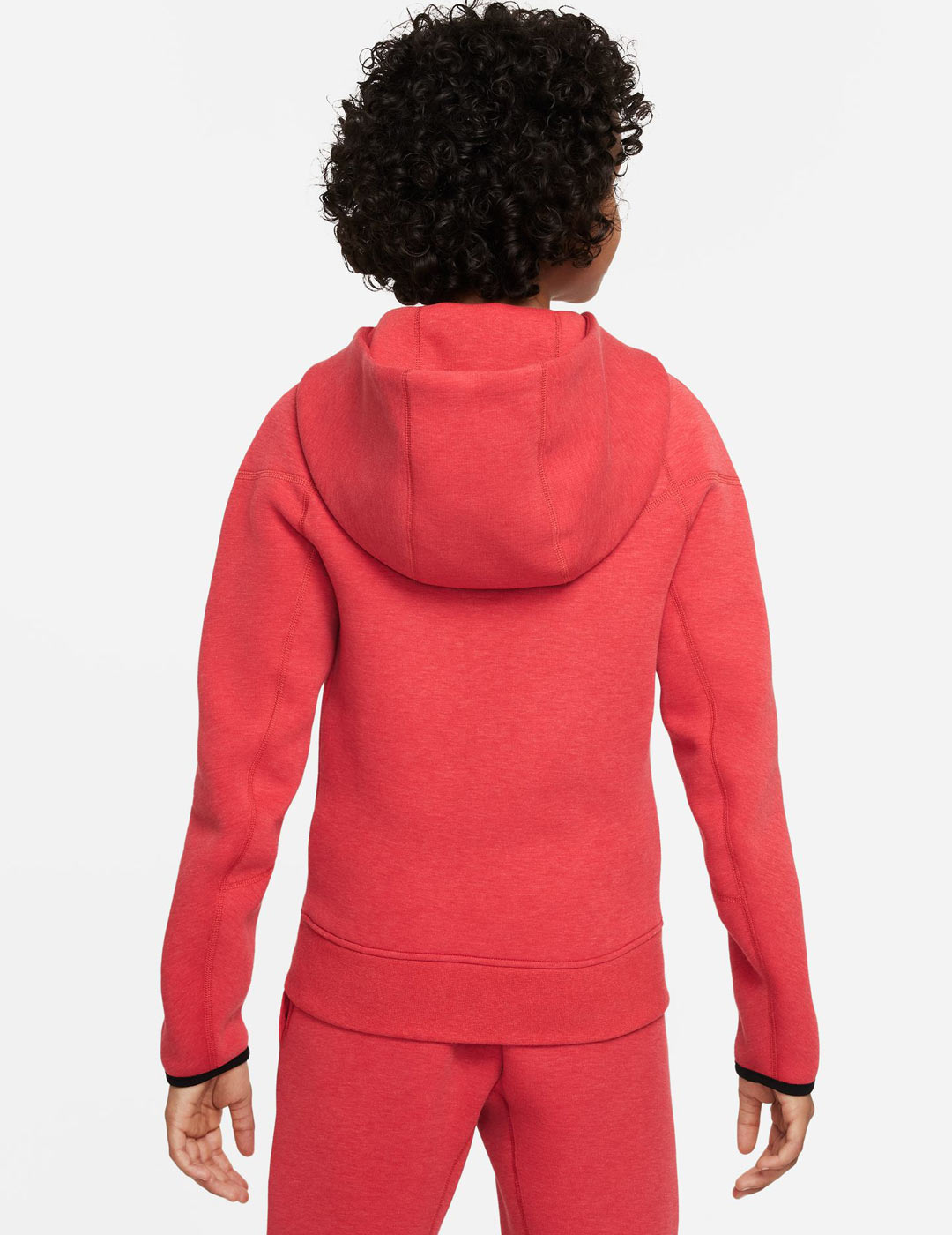 chaqueta nike TECH FLEECE junior rojo