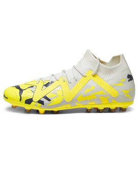 bota de fútbol puma hombre  FUTURE MATCH MG, gris amarillo