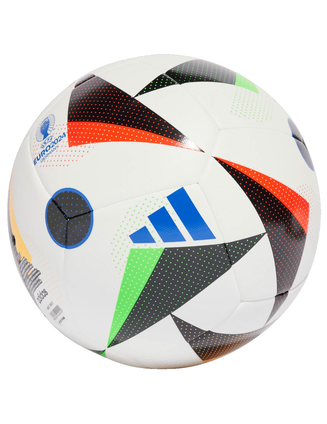 balón de fútbol adidas EURO24 entrenamiento. blanco