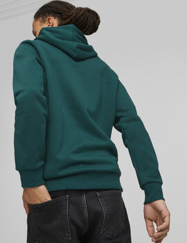 sudadera capucha puma hombre  MINIMAL , verde