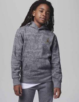 sudadera con capucha Jordan B&G , gris/dorado