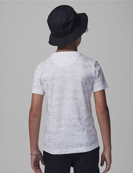 camiseta manga corta Jordan blanco/oro