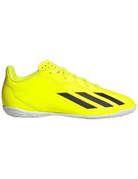 zapatilla fútbol sala adidas X CRAZYFAST CLUB IN J, amarillo fluor