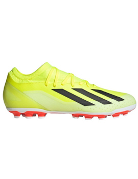 bota de fútbol adidas X CRAZYFAST LEAGUE 2G/3G AG, amarillo fluor