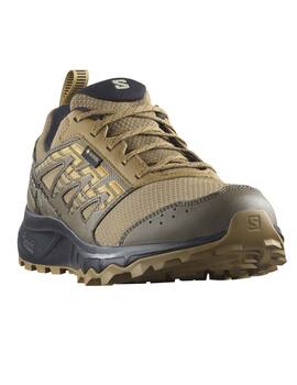 zapatilla salomon  WANDER Goretex, camel