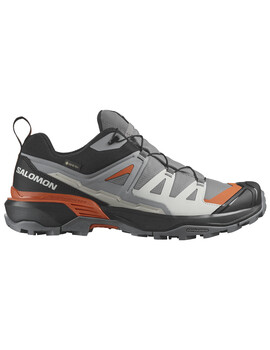 zapatilla salomon goretex X ULTRA 360 GTX gris/naranja/blanco