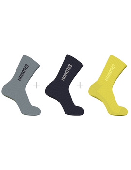 calcetines salomon  EVERYDAY alto  3-PACK multicolor