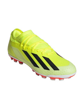 bota de fútbol adidas X CRAZYFAST LEAGUE 2G/3G AG, amarillo fluor