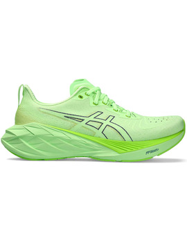 zapatilla running hombre asics NOVABLAST 4, verde fluor