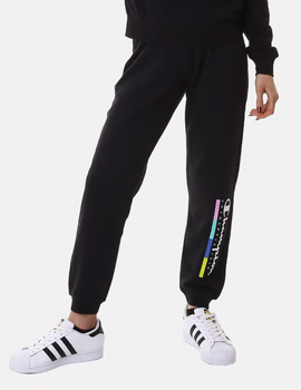 pantalón chandal mujer champion, negro