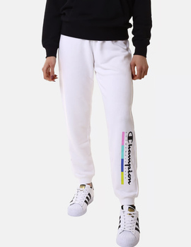 pantalón chandal mujer champion, blanco