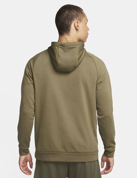 sudadera nike con capucha hombre dri-fit verde