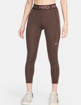 malla larga mujer NIKE PRO 365 WOMEN'S MID-RISE 7/8 , marrón
