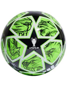 balón de fútbol champions adidas TRN FOIL, verde/negro