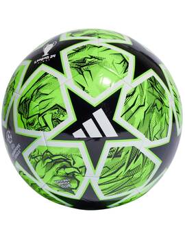balón de fútbol champions adidas TRN FOIL, verde/negro