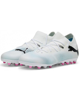 bota fútbol puma FUTURE 7 MATCH MG, blanco