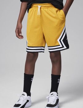 short Jordan  AIR DIAMOND amarillo/negro