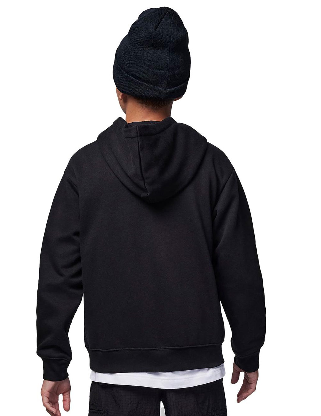 sudadera Jordan de capucha Kids, negro