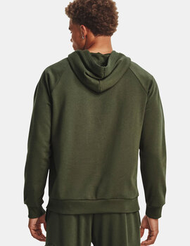 sudadera con capucha UNDER ARMOUR hombre, verde