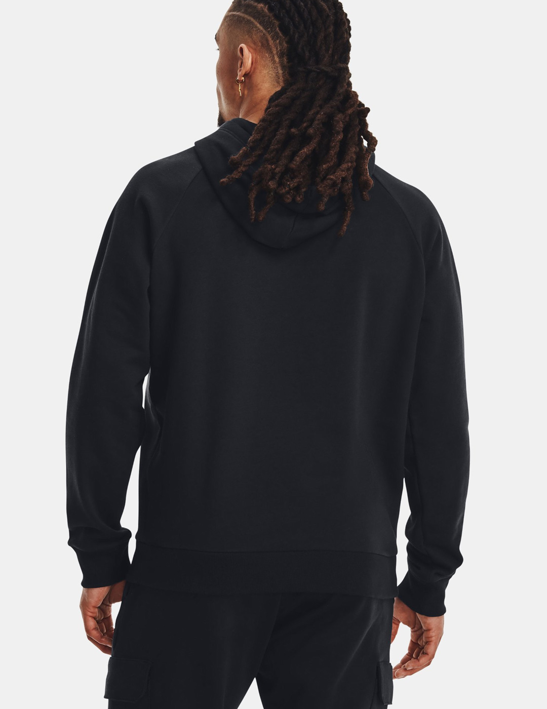 sudadera con capucha UNDER ARMOUR hombre, negra