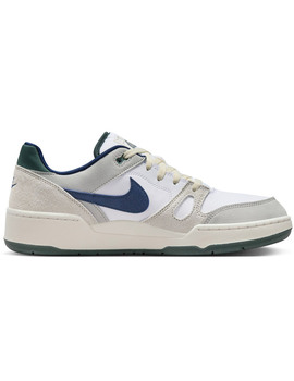 zapatilla nike  FULL FORCE LOW , blanco/marino