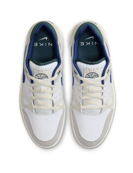 zapatilla nike  FULL FORCE LOW , blanco/marino